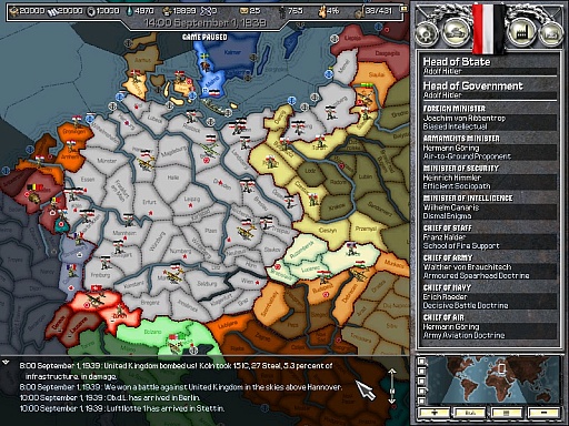 画像ギャラリー No.003のサムネイル画像 / 「Hearts of Iron IV」 のファーストインプレッション。ファン待望の第二次世界大戦ストラテジーの最新作を,シリーズの歴史と合わせて紹介