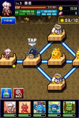 画像ギャラリー No.009のサムネイル画像 / ドットRPG「勇者と1000の魔王」がiOS向けに配信中。勇者となって冒険しよう