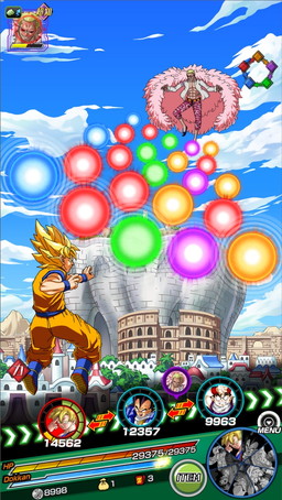 画像ギャラリー No.004のサムネイル画像 / 「ONE PIECE トレジャークルーズ」と「ドラゴンボールZ ドッカンバトル」のコラボが本日開始。ゲームにログインしてルフィ/孫悟空をもらおう