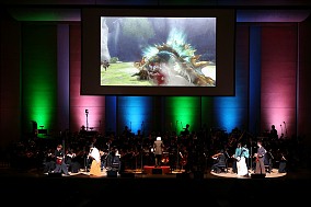 画像ギャラリー No.009のサムネイル画像 / 「モンスターハンター」の10周年を記念する「狩猟音楽祭2014」が開催。シリーズの代表曲が演奏され，楽曲にまつわる秘話が明かされた会場の模様をレポート