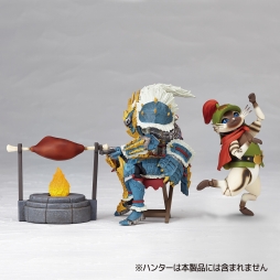 画像ギャラリー No.013のサムネイル画像 / モンスターハンターシリーズからアイルーとメラルーの可動フィギュアが発売決定