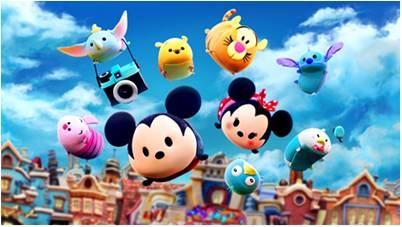 画像ギャラリー No.001のサムネイル画像 / 「ディズニー ツムツム」世界累計4500万DL,グッズ販売数1000万を突破