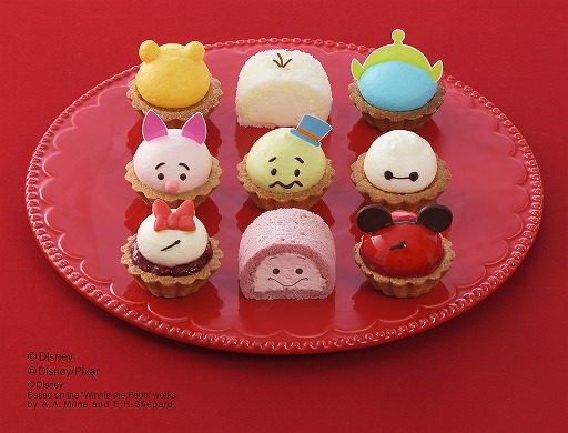 画像ギャラリー No.001のサムネイル画像 / 「ディズニー ツムツム」をモチーフにしたプチケーキセット第2弾が登場。銀座コージーコーナーにて11月1日から期間限定販売