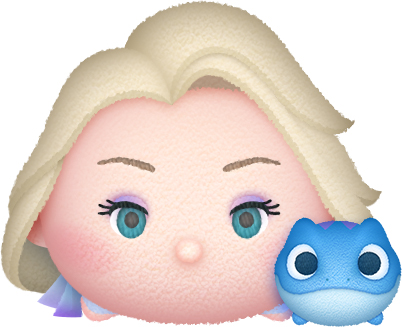 画像ギャラリー No.006のサムネイル画像 / 「LINE：ディズニー ツムツム」，新ツム「エルサ&サラマンダー」が期間限定で登場