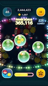 画像ギャラリー No.008のサムネイル画像 / 「LINE:ディズニー ツムツム」に,ペアツム“アリエル&フランダー”が登場