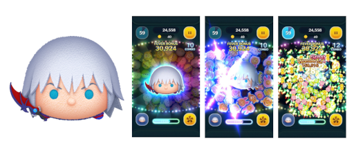 画像ギャラリー No.002のサムネイル画像 / 「LINE：ディズニー ツムツム」，“キングダム ハーツ”シリーズより“ソラ＆ロクサス”のペアツムが9月1日に登場