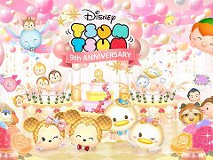 モバイルパズルゲーム首位を独走する「LINE：ディズニー ツムツム」の世界収益が23億ドルを突破。9周年記念キャンペーンも追い風に