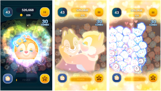 画像ギャラリー No.006のサムネイル画像 / 「LINE:ディズニー ツムツム」,“ラブリースティッチ&エンジェル”をはじめとする3種類のツムが新登場