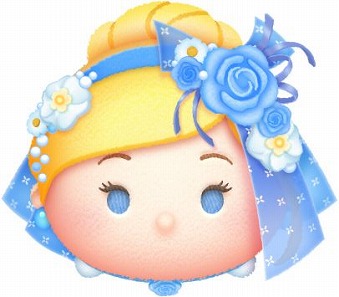 画像ギャラリー No.002のサムネイル画像 / 「LINE:ディズニー ツムツム」に花のチャーム付きシンデレラ,白雪姫,オーロラ姫が登場