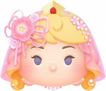 画像ギャラリー No.006のサムネイル画像 / 「LINE:ディズニー ツムツム」に花のチャーム付きシンデレラ,白雪姫,オーロラ姫が登場