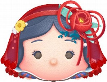 画像ギャラリー No.009のサムネイル画像 / 「LINE:ディズニー ツムツム」に花のチャーム付きシンデレラ,白雪姫,オーロラ姫が登場