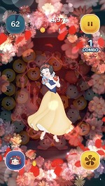 画像ギャラリー No.010のサムネイル画像 / 「LINE:ディズニー ツムツム」に花のチャーム付きシンデレラ,白雪姫,オーロラ姫が登場
