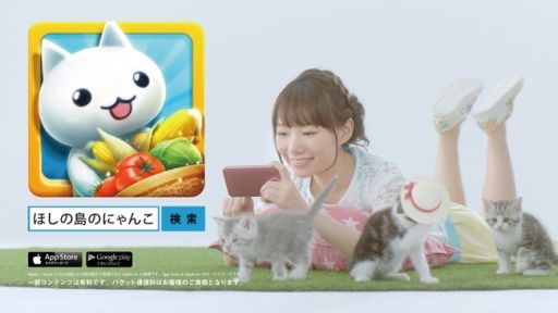 画像ギャラリー No.002のサムネイル画像 / 「ほしの島のにゃんこ」,5月17日からテレビCM放映記念キャンペーン実施