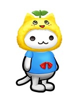 画像ギャラリー No.003のサムネイル画像 / 「ほしの島のにゃんこ」ふなっしーのかぶりものやTシャツが登場