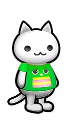 画像ギャラリー No.001のサムネイル画像 / 「ほしの島のにゃんこ」，ガチャピンとムックの服を期間限定で販売
