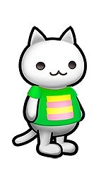 画像ギャラリー No.002のサムネイル画像 / 「ほしの島のにゃんこ」，ガチャピンとムックの服を期間限定で販売