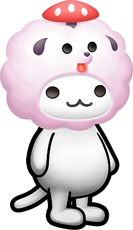 画像ギャラリー No.014のサムネイル画像 / 「ほしの島のにゃんこ」がアニメ「なめこ 〜せかいのともだち〜」とコラボ。”なめこくん”が登場
