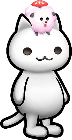 画像ギャラリー No.015のサムネイル画像 / 「ほしの島のにゃんこ」がアニメ「なめこ 〜せかいのともだち〜」とコラボ。”なめこくん”が登場