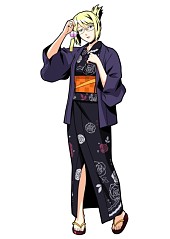画像ギャラリー No.006のサムネイル画像 / 「大乱走ダッシュ or 奪取!!」,プレイヤーキャラの新衣装「Face」に浴衣を追加