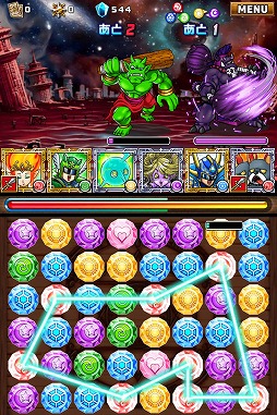 画像ギャラリー No.020のサムネイル画像 / 【PR】つないで囲んで大連鎖！　iOS向けアプリ「ドラゴンヒーローズPZ」で，新機軸の3マッチパズルを体感せよ