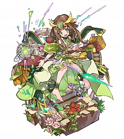 画像ギャラリー No.010のサムネイル画像 / 「サモンズボード」と「メルクストーリア」のキャラクターが共演。両タイトルの1周年コラボ展開について,プロデューサーの荻原氏と松村氏に話を聞いた