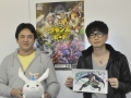 「サモンズボード」と「メルクストーリア」のキャラクターが共演。両タイトルの1周年コラボ展開について，プロデューサーの荻原氏と松村氏に話を聞いた