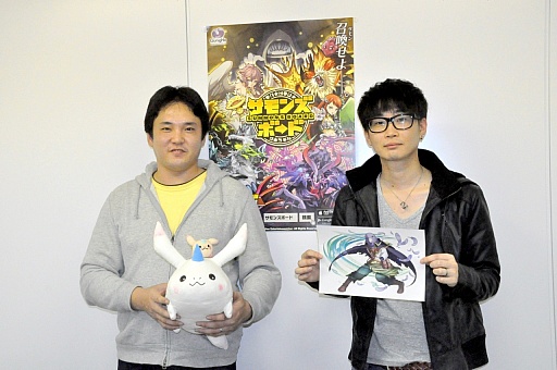 画像ギャラリー No.044のサムネイル画像 / 「サモンズボード」と「メルクストーリア」のキャラクターが共演。両タイトルの1周年コラボ展開について,プロデューサーの荻原氏と松村氏に話を聞いた