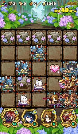 画像ギャラリー No.004のサムネイル画像 / 「サモンズボード」，イベントダンジョン「あじさい前線【極】」のポイントと，ボスモンスター「雨にたたずむアイラン」の行動パターンを紹介