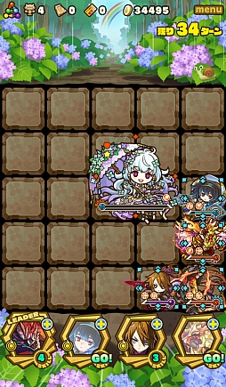 画像ギャラリー No.007のサムネイル画像 / 「サモンズボード」，イベントダンジョン「あじさい前線【極】」のポイントと，ボスモンスター「雨にたたずむアイラン」の行動パターンを紹介