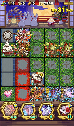 画像ギャラリー No.017のサムネイル画像 / 「サモンズボード」,イベントダンジョン「観月の宴【冥】」のポイントと,ボスモンスター「蓬莱玉兎カグヤ」の行動パターンを紹介