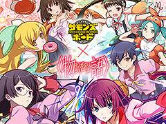 「サモンズボード」とアニメ「〈物語〉シリーズ」のコラボが本日スタート。阿良々木暦や忍野忍らが参戦