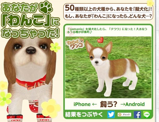 画像ギャラリー No.004のサムネイル画像 / 「てのひらワンコ」,「わんこの日」キャンペーン実施&「てのワン診断」公開