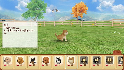 画像ギャラリー No.004のサムネイル画像 / スマホで始める新しいペットライフ。スマホ向け育成ゲーム「てのひらワンコ」を紹介する「(ほぼ)日刊スマホゲーム通信」第746回