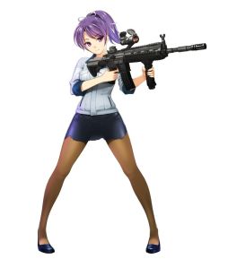 画像ギャラリー No.002のサムネイル画像 / 「感染×少女」が「東京マルイ」とコラボ。サバゲー好きな新キャラが登場