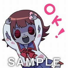 画像ギャラリー No.015のサムネイル画像 / 「感染×少女」，主人公「銀鏡雪華」のメインストーリーがリファイン＆「腐乱ちゃん」LINEスタンプの配信がスタート