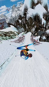 画像ギャラリー No.004のサムネイル画像 / ［JAEPO2014］雪原を時速200kmで突っ走れ！　最大8人の体感スキーレース「スーパーアルペンレーサー」プレイレポート【ムービー追加】