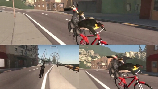 画像ギャラリー No.004のサムネイル画像 / 「Goat Simulator」のPatch 1.1がリリース。もはやシミュレーションの域を逸脱,ヤギ達がビーチライフを満喫するように