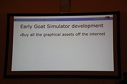 画像ギャラリー No.010のサムネイル画像 / ［gamescom］世界唯一のヤギシム「Goat Simulator」はなぜ生まれてしまったのか？　を教えてくれるセッションがGDC Europe 2014で実施