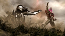 画像ギャラリー No.004のサムネイル画像 / 「仮面ライダー バトライド・ウォーII」，仮面ライダーW，ディケイド，キングダークなどの登場キャラクターと，物語の舞台となる映画作品の情報が明らかに