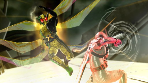 画像ギャラリー No.017のサムネイル画像 / 「仮面ライダー バトライド・ウォーII」，仮面ライダーW，ディケイド，キングダークなどの登場キャラクターと，物語の舞台となる映画作品の情報が明らかに