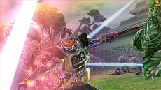 画像ギャラリー No.015のサムネイル画像 / 「仮面ライダー バトライド・ウォーII」,クロニクルモードのプロローグが明らかに。仮面ライダーバロンの参戦も判明