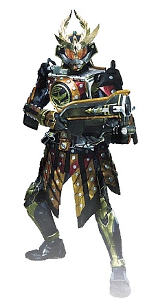 画像ギャラリー No.005のサムネイル画像 / 「仮面ライダー バトライド・ウォーII」，火縄大橙DJ銃やカチドキ旗を使う「カチドキアームズ」などの情報が明らかに