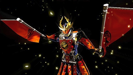 画像ギャラリー No.008のサムネイル画像 / 「仮面ライダー バトライド・ウォーII」，火縄大橙DJ銃やカチドキ旗を使う「カチドキアームズ」などの情報が明らかに