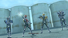 画像ギャラリー No.013のサムネイル画像 / 劇場版の歴代平成仮面ライダー達にフォーカスした「仮面ライダー バトライド・ウォーII」が本日発売。無料DLCは7月10日より順次配信