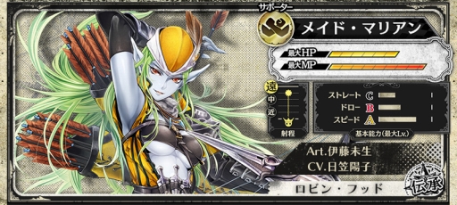 画像ギャラリー No.004のサムネイル画像 / 「Wonderland Wars」に新アナザーキャスト「メイド・マリアン」が実装