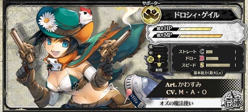 画像ギャラリー No.001のサムネイル画像 / 「Wonderland Wars」,新キャストとしてウエスタンガンナー“ドロシィ・ゲイル”が参戦