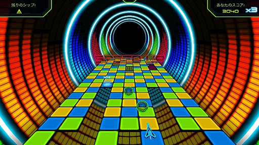 画像ギャラリー No.007のサムネイル画像 / サイバー空間を突き進め。スマートフォン向けアクション「Avoid - センサリーオーバーロード」を紹介する「(ほぼ)日刊スマホゲーム通信」第472回