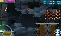 画像ギャラリー No.004のサムネイル画像 / 主役は床？ スマートフォン向けランニングゲーム「Gravity Guy 2」を紹介する「（ほぼ）日刊スマホゲーム通信」第475回