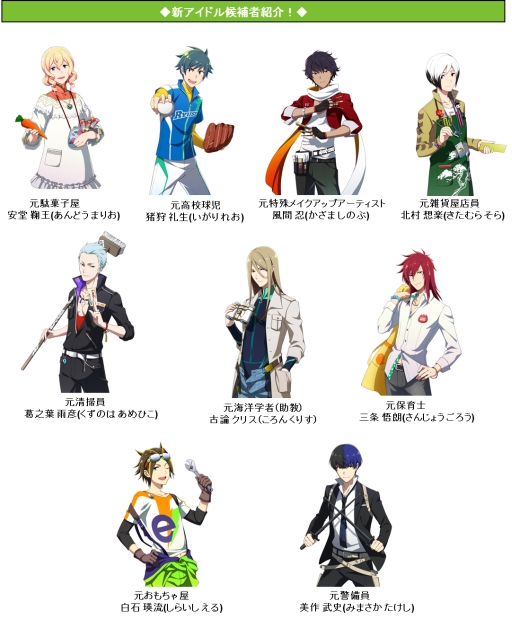画像ギャラリー No.006のサムネイル画像 / 「アイドルマスター SideM」で新アイドル発掘オーデションの第一次審査が開始