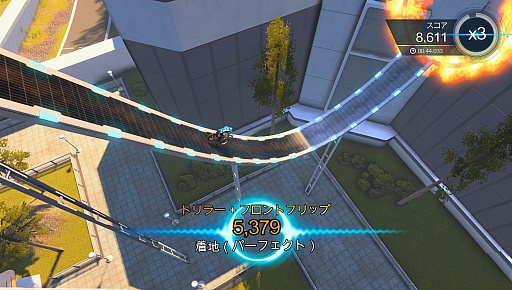 画像ギャラリー No.009のサムネイル画像 / バイクゲーム「トライアルズ フュージョン」がついにリリース。シンプル操作で派手なトリックが繰り出せる手軽さと高い中毒性が，うーん，たまらない